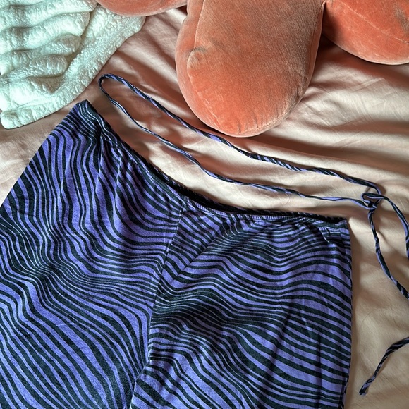 Motel Rocks Eda Trouser Flare Pant Women size XL - Picture 4 of 10